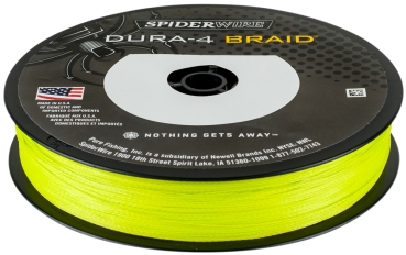 SpiderWire Dura 4 Yellow - Gelb - 0,35mm - 35kg - 300m